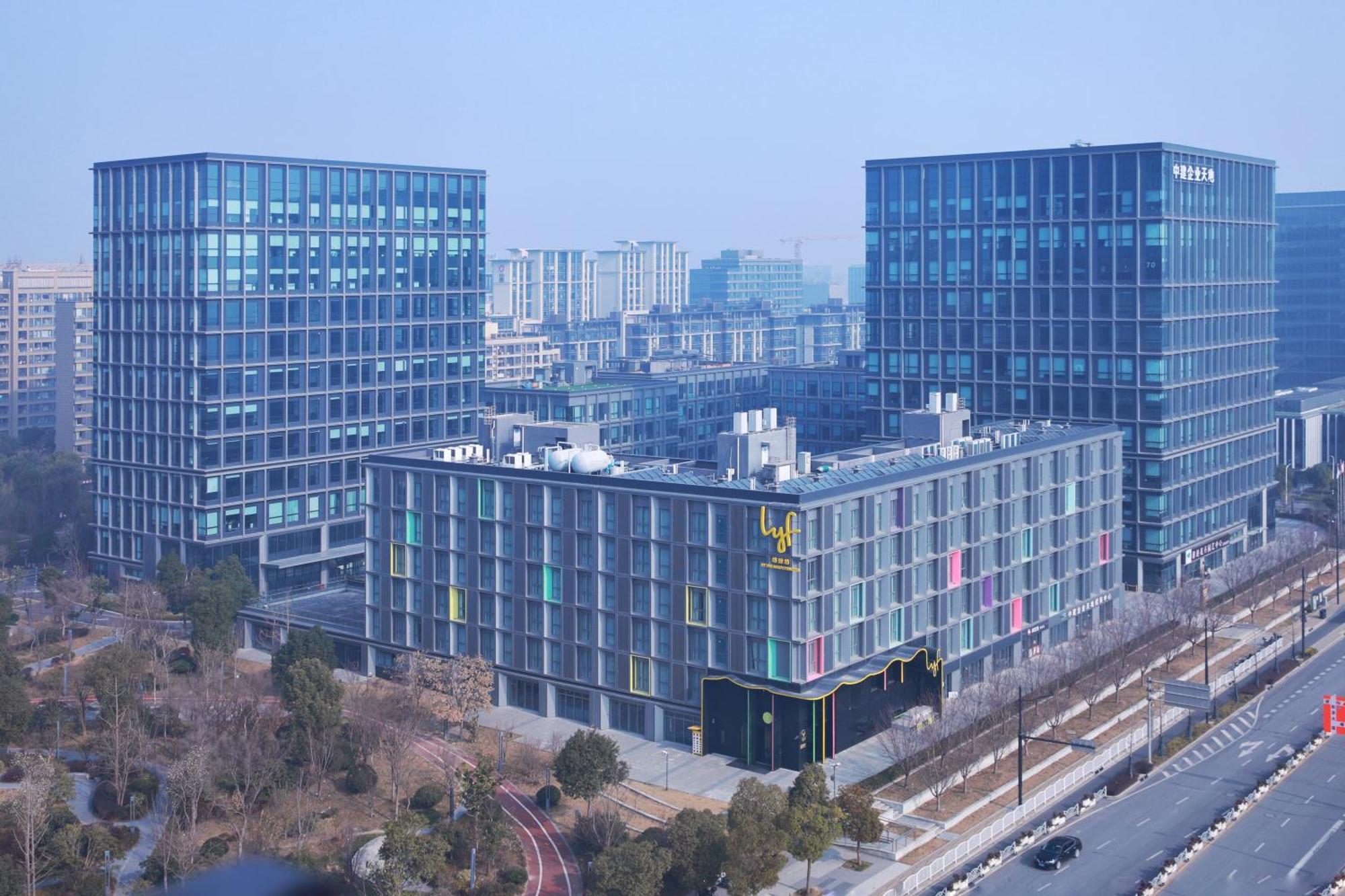 Lyf By Ascott Hongqiao Shanghai Necc Eksteriør bilde